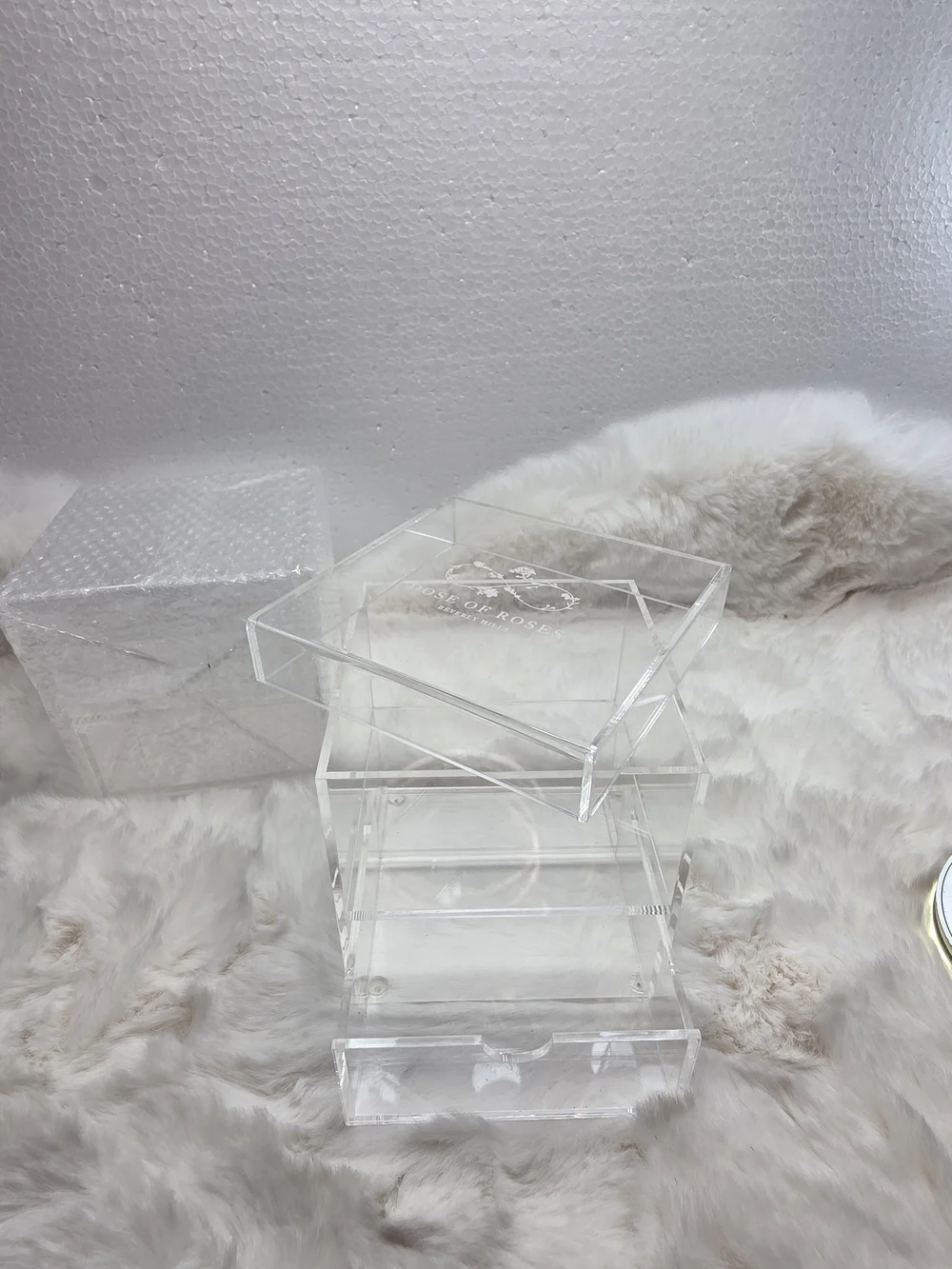 Clear Acrylic Cosmetic Organizer